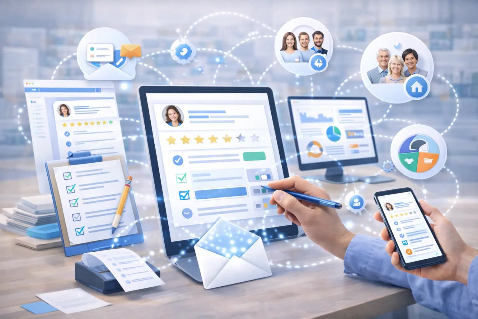 Fragebogen Dashboard