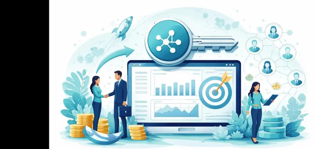 Partnerprogramm Illustration